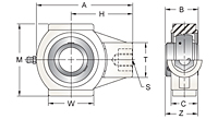 Set Screw Locking Hanger Bearing Unit, MUCHPL200 Series-2