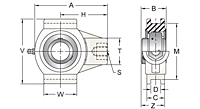 Set Screw Locking Wide Slot Take-Up Unit, MUCWTPL200 Series-2