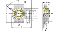 Set Screw Locking Wide Slot Take-Up Unit, UCST200NPMZ2 Series-2