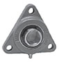 Eccentric Collar Locking Triangle Three-Bolt Flange Unit, BCFTR200 Series