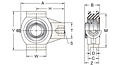 Set Screw Locking Wide Slot Take-Up Unit, MUCWTPL200 Series-2