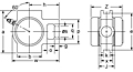 Set Screw Locking Take-Up Unit With Open and Closed Covers, UCT200CE Series-2