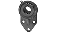 Accu-Loc® Concentric Collar Locking Three-Bolt Flange Bracket Unit, UEMFB200MZ20 Series